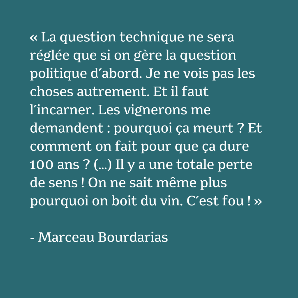 Marceau Bourdarias : "La question technique ne sera réglée que si on gère la question politique d'abord."